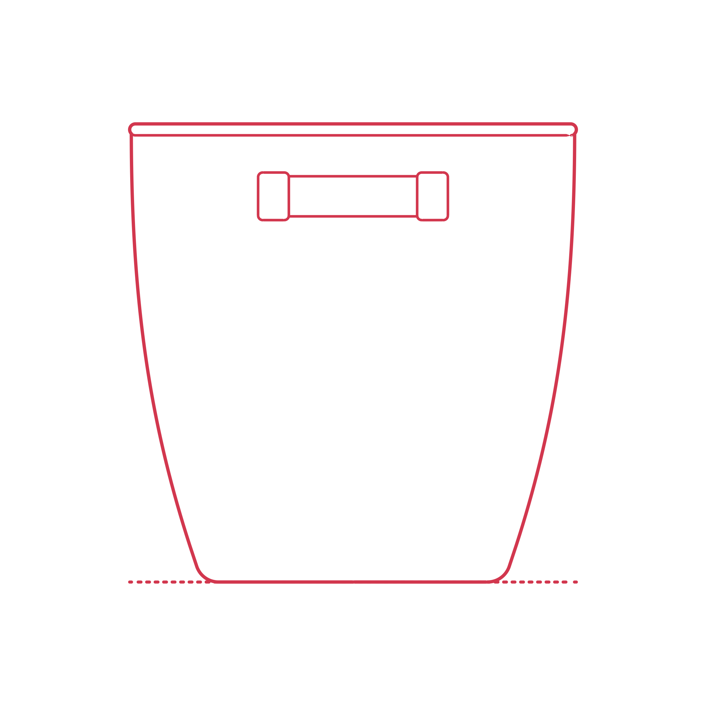 Objects Plant Pots Ikea Ragkorn Plant Pot X Large Simple Line Art Svg Free Vectors
